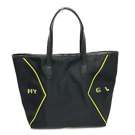 Bolsa tote com logo Givenchy Preto Amarelo