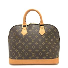 Louis Vuitton-Louis Vuitton Alma PM Handbag-Brown