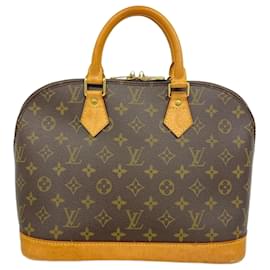 Louis Vuitton-Louis Vuitton Monogram Alma Handbag-Brown