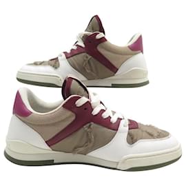 Dior-CHRISTIAN DIOR TRAVEL NYLON SNEAKERS 39.5 + BOX-Khaki