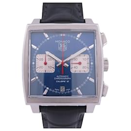 Tag Heuer-TAG HEUER MONACO CHRONOGRAPH CAW2111-0 STEEL 39MM AUTOMATIC WATCH-Silvery