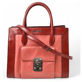Bolsa de ombro de couro Miu Miu Outro