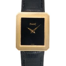 Montre-bracelet à remontage manuel Piaget Protocol 18K Noir Jaune