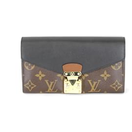 Louis Vuitton-Louis Vuitton Portefeuille Pallas Long Wallet-Brown