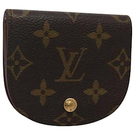 Louis Vuitton-LOUIS VUITTON Monogram Porte Monnaie Guze Coin Purse M61970 LV Auth th5964-Monogram
