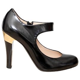 Emporio Armani Mary Jane Heels Black