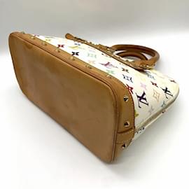 Louis Vuitton-Louis Vuitton Alma Handbag-White