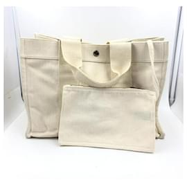Hermès-Sac fourre-tout en toile Cannes MM d'Hermès-Autre