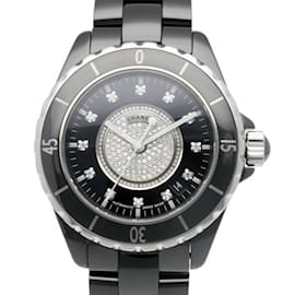 Chanel-Chanel J12 Automatic Men's Wristwatch-Black