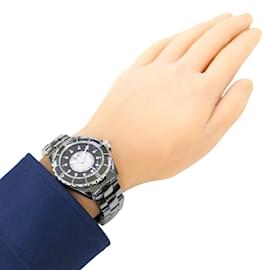 Chanel-Chanel J12 Automatic Men's Wristwatch-Black
