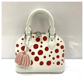 Louis Vuitton-Louis Vuitton Yayoi Kusama Alma BB Handbag-White
