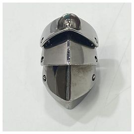 Vivienne Westwood Armor Ring in Gunmetal Other