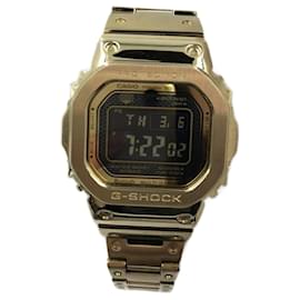 Autre Marque-Casio G-Shock GMW-B5000GD-9JF Gold Solar Radio-Controlled Wristwatch-Golden