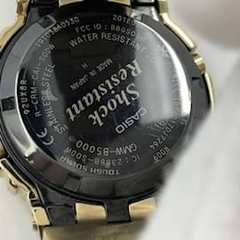 Autre Marque-Casio G-Shock GMW-B5000GD-9JF Gold Solar Radio-Controlled Wristwatch-Golden
