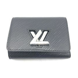 Cartera compacta Twist Epi Louis Vuitton Negro