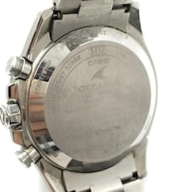 Autre Marque-Casio Oceanus Solar Watch OCW-T4000-1AJF-Silvery