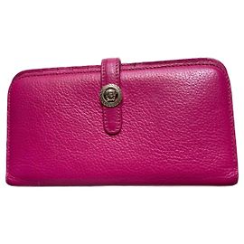 Versace Ledergeldbörse Rosa Pink