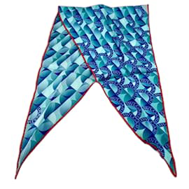 Sciarpa in seta Bulgari Diamond Multicolore