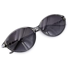Dior-Christian Vintage Grey Oval Sunglasses CD 3039 50/15 135mm-Grey
