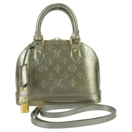 Louis Vuitton-Louis Vuitton Alma BB Handbag-Grey