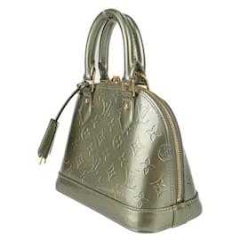 Louis Vuitton-Louis Vuitton Alma BB Handbag-Grey