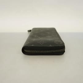 Louis Vuitton-Portefeuille Long Louis Vuitton Monogram Eclipse-Noir