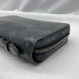 Louis Vuitton-Pochette Zippy XL Monogram Eclipse de Louis Vuitton-Noir,Monogramme
