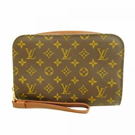 Louis Vuitton-Pochette Orsay Monogram Louis Vuitton-Marron