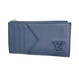 Louis Vuitton-Porte-monnaie marine Louis Vuitton-Bleu Marine