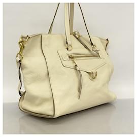 Louis Vuitton-Louis Vuitton Monogram Empreinte Lumineuse PM Tote Bag-White