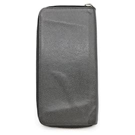 Louis Vuitton-Portefeuille Zippy Taiga Louis Vuitton-Noir