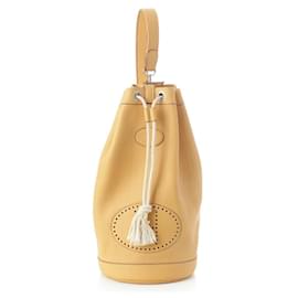 Hermès-Sac à épaule Hermes Clemence-Marron