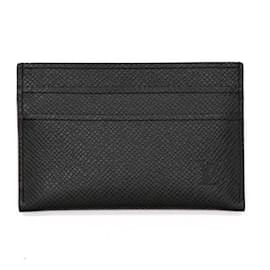 Louis Vuitton-Louis Vuitton Taiga Card Case-Black