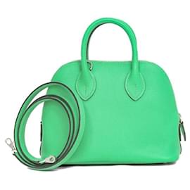 Hermès-Sac à main 2 en 1 Hermes Bolide Mini Verso-Vert