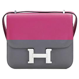 Hermès-Sac à bandoulière mini Constance 3 d'Hermès-Violet