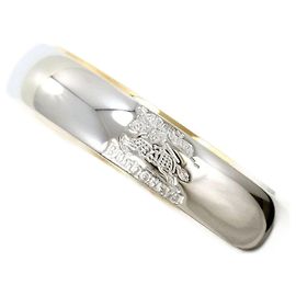 Anello Burberry PT900 Au750 D'oro Metallico
