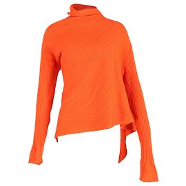 Pull drapé Marques Almeida en laine mérinos orange Orange