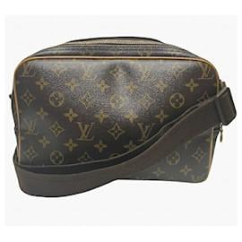 Louis Vuitton-Sac à épaule Monogram Louis Vuitton-Marron