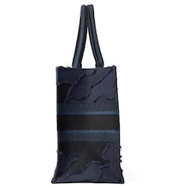 Dior-Dior Book Tote Medium Canvas Bag-Blue