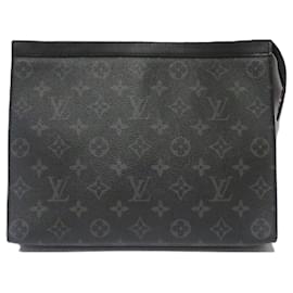 Louis Vuitton-Pochette Voyage Monogram de Louis Vuitton-Noir
