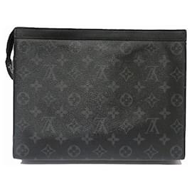 Louis Vuitton-Pochette Voyage Monogram de Louis Vuitton-Noir