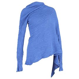 Asymmetrischer Pullover von Marques Almeida aus blauer Baumwolle Blau