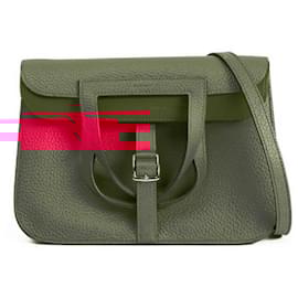 Hermès-Sac à main Hermès Arzan 25-Rose