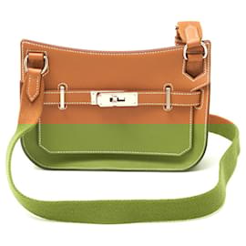 Hermès-Sac à bandoulière Jypsiere Mini Evercolor d'Hermès-Doré,Métallisé