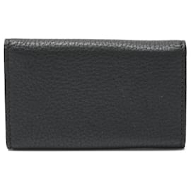 Prada-Prada Leather 6 Key Case-Black