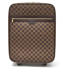 Louis Vuitton-Louis Vuitton Damier Ebene Pegase 45 Travel Bag-Brown