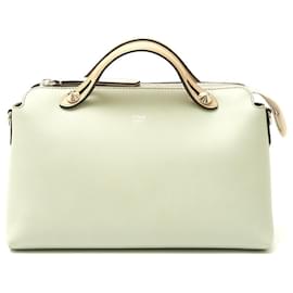 Fendi-Fendi By The Way Medium Leather Handbag-Green