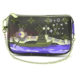 Louis Vuitton-Mini Pochette Vivienne Monogram Louis Vuitton-Marrom