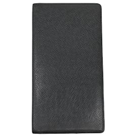 Louis Vuitton-Portefeuille Long Taiga Louis Vuitton-Noir