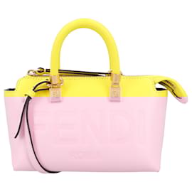 Fendi-Fendi By The Way Mini Yellow-Yellow